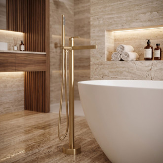 Rea Grace Brush Gold Volně stojící baterie REA-B2236