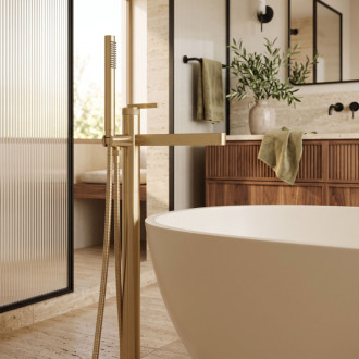 Rea Grace Brush Gold Volně stojící baterie REA-B2236
