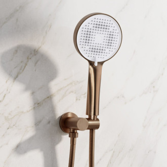 Rea Grace Brush Copper + BOX Podomítková sprchová sada REA-P4408