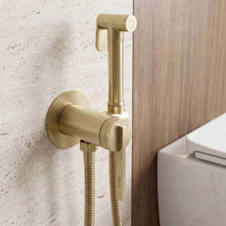 Rea Grace Brush Gold Podomítková bidetová baterie REA-B4502