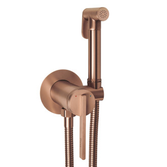 Rea Grace Brush Copper Podomítková bidetová baterie REA-B4504