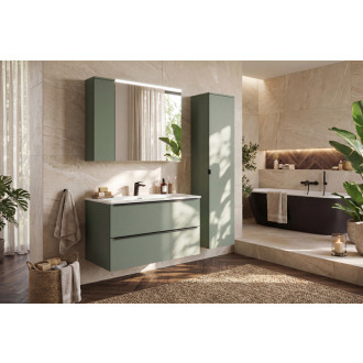 Comad SOMBRA GREEN 80-40-1D Vysoká skříňka jedněmi dvířky s LED osvětlením