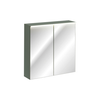 Comad GREEN UN 84-80-2D Zrcadlová skříňka 80 cm dvojími dvířky s LED osvětlením