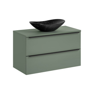 Comad SET-SOG B GREEN 100CM UN LENA-MB Nábytková sestava 100 cm s deskou a umyvadlem
