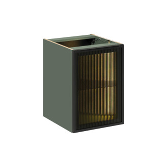Comad SOMBRA GREEN 81-40-1DG Skříňka pod desku 40 cm jedněmi dvířky s LED osvětlením