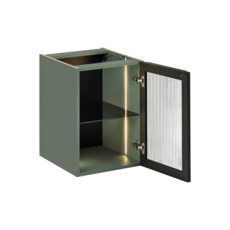 Comad SOMBRA GREEN 81-40-1DG Skříňka pod desku 40 cm jedněmi dvířky s LED osvětlením