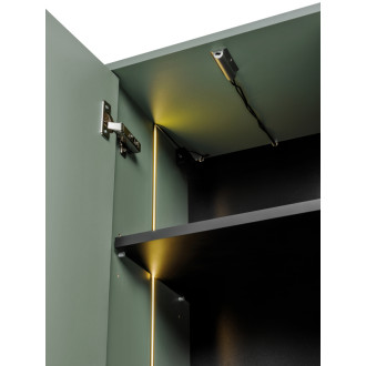 Comad SOMBRA GREEN 83-40-1D Horní skříňka 40 cm s LED osvětlením