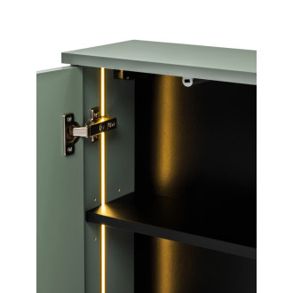 Comad SOMBRA GREEN 83-40-1D Horní skříňka 40 cm s LED osvětlením