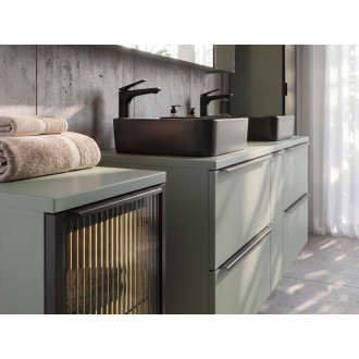 Comad SET-SOG B GREEN 60CM UN SLIM-BL Nábytková sestava 60 cm s deskou a umyvadlem