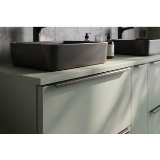 Comad SET-SOG B GREEN 60CM UN SLIM-BL Nábytková sestava 60 cm s deskou a umyvadlem