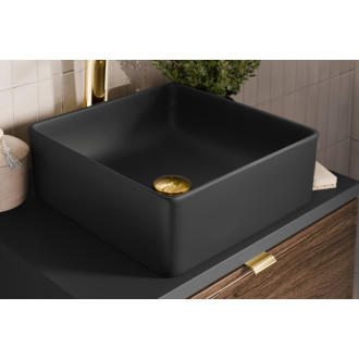 Comad SET-SOG B GREEN 60CM UN SLIM-BL LU Nábytková sestava 60 deska, umyvadlo a zrcadlo