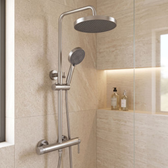 Rea Grace Brush Nickel Sprchový set REA-P4400
