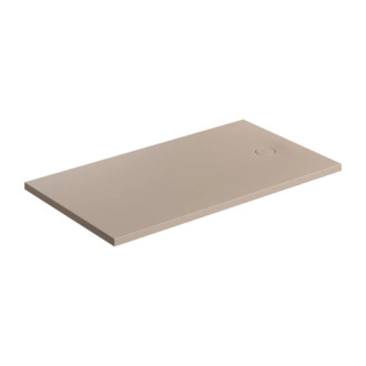 Omnires AQUAROCK kompozit sprchová vanička, 80x160, pískově béžová matná AQUAROCK80-160DB