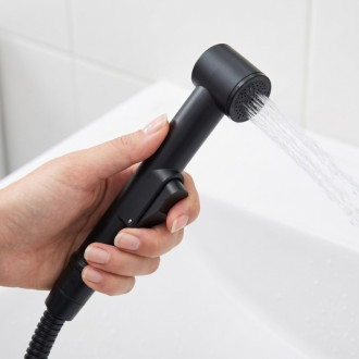 Rea Lungo Black Umyvadlová baterie s bidetovou sprškou REA-B2899