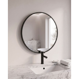 Zrcadlo Amirro CHARLOTTE RONDE 60x60 cm černá 412-566