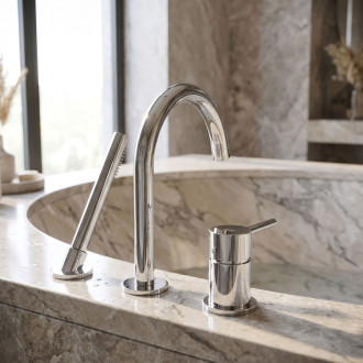 Rea Lungo Chrome 3otvorová Vanová Baterie REA-B2262