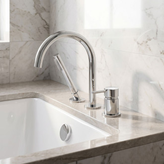 Rea Lungo Chrome 3otvorová Vanová Baterie REA-B2262