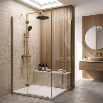 Rea Maxim Brush Gold PREMIUM Sprchový set REA-P7065