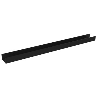 SELURA police s hrazdou 100cm, černá PX300B
