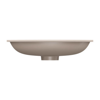 Omnires SHELL M+ umyvadlo pod desku, 54x34 cm, pískově béžová matná SHELL540UPDB