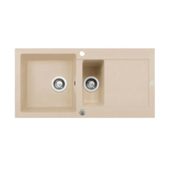 Pyramis MIDO (100x50) 11/2B 1D Dřez, granit BEIGE 070090101