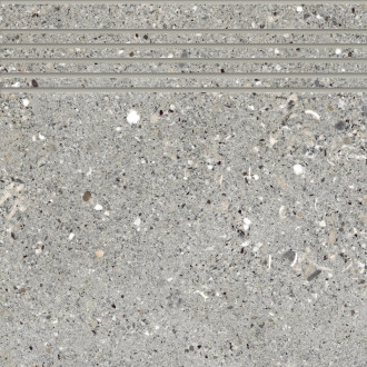 Schodovka Fineza Breccia šedá 30x30 cm mat SCBRECCIA30GR
