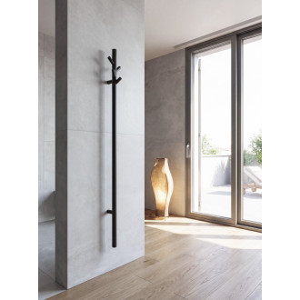 PASADOR elektrický sušák ručníků, kulatý, 150x1500mm, 30 W, gun metal ER175GM
