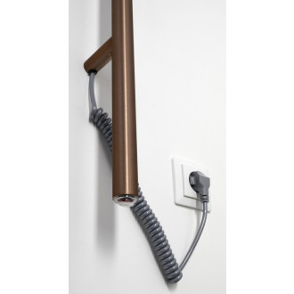 PASADOR elektrický sušák ručníků, kulatý, 150x1500mm, 30 W, měď mat ER175PG