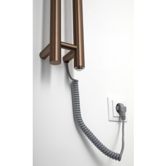 PAPINADO elektrický sušák ručníků 109x1200mm, 40 W, měď mat ER740PG