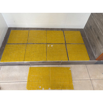 VÝPRODEJ  GLASSMOSAIC mozaika YELLOW  MGVX 32,7x32,7