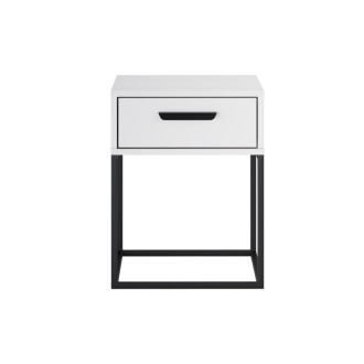 Comad NAVELLO WHITE 61-40-1S Noční stolek 40 cm 1 zásuvka