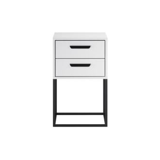 Comad NAVELLO WHITE 61-40-2S Noční stolek 40 cm 2 zásuvky