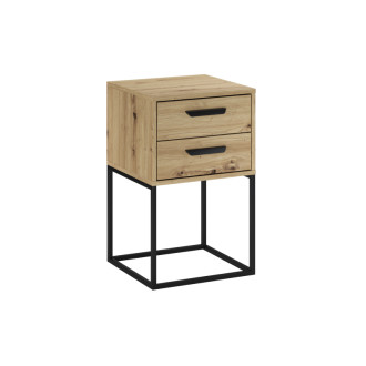 Comad NAVELLO ARTISAN 61-40-2S Noční stolek 40 cm 2 zásuvky