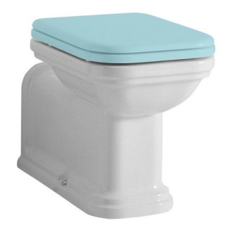 WALDORF WC mísa stojící, 37x65cm, spodní/zadní odpad, bílá 411601