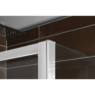 DEEP sprchové dveře posuvné 1300x1500mm, čiré sklo MD1315