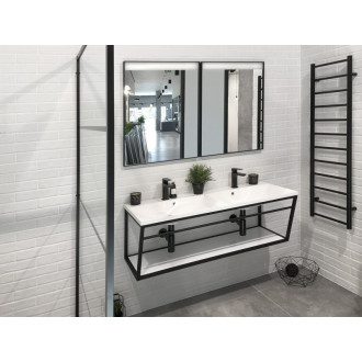 SKA konzole s policí 1200x400x460mm, černá mat SKA104