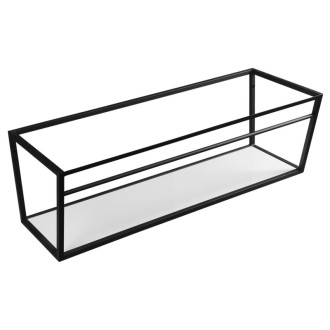 SKA konzole s policí 1200x400x460mm, černá mat SKA104