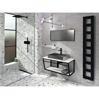 SKA konzole s policí 600x400x460mm, bílá mat SKA111