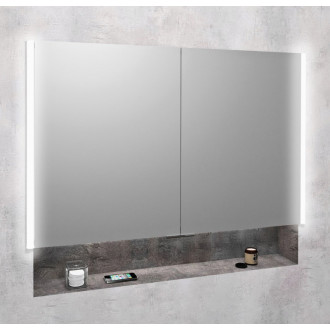 INTEGRA zápustná galerka s LED osvětlením, 105x70cm IN105