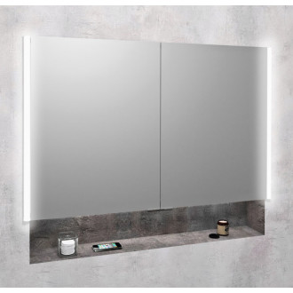 INTEGRA zápustná galerka s LED osvětlením, 105x70cm IN105