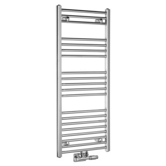 ALYA otopné těleso rovné 500x1188mm, středové připojení, chrom LLS302