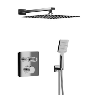 SMART SELECT podomítkový sprchový set s termostatickou baterií, vyústění, chrom RP042-01