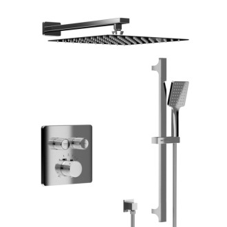 SMART SELECT podomítkový sprchový set s termostati baterií, držák sprchy, chrom RP042-02