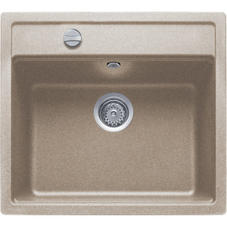 Teka T1133 MENORCA 60 TG granitový dřez 570x510 pískově béžová 88239