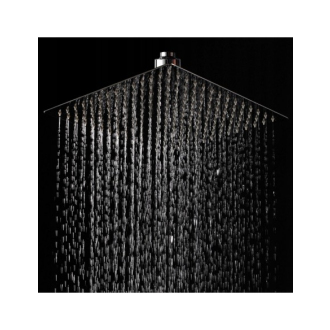 Rea sprchová hlava Ultra Slim Black 30x30 cm REA-P0650