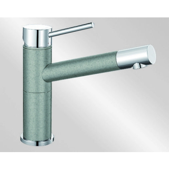 Blanco ALTA Compact 520729 Batéria perlovo šedá/chróm