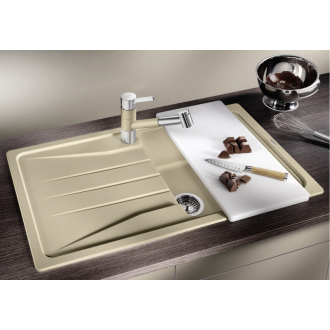 Blanco SONA 5 S 519673 drez s odkvapom, obojstranný aluminium drez vstavaný