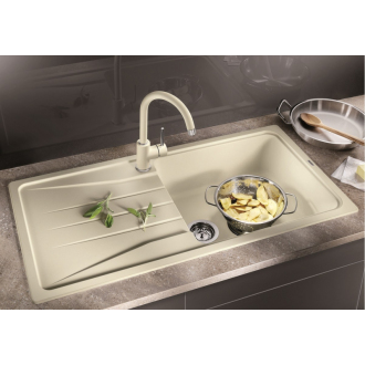 Blanco SONA XL 6 S 519696 drez s odkvapom, obojstranný tartufo drez vstavaný