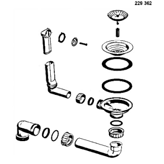 Blanco RIONA 45 521397 drez okrúhly aluminium drez vstavaný