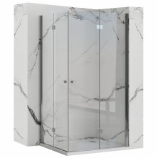 Rea Sprchovací kút 800x800x1900 bez vaničky - sklo transparent Fold N2 REA-K9990